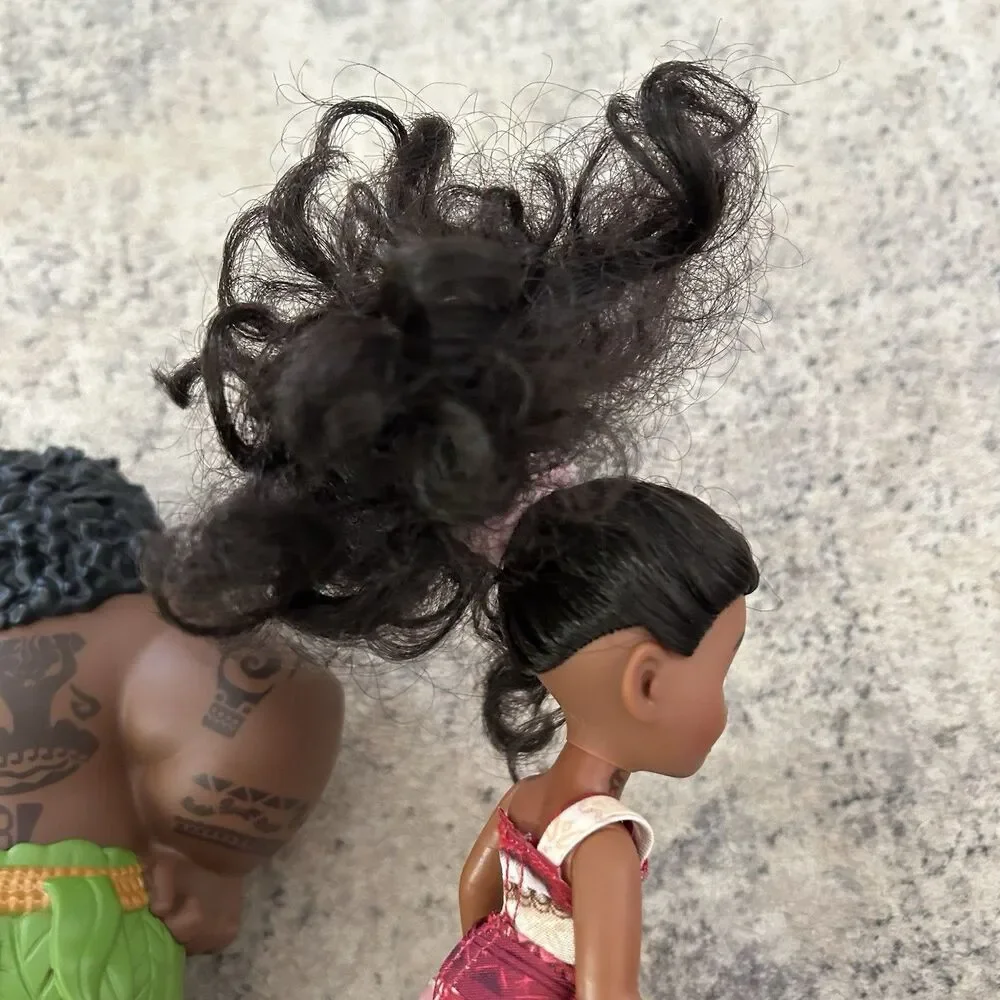 Disney Moana Maui Play Dolls Figure Set 8
